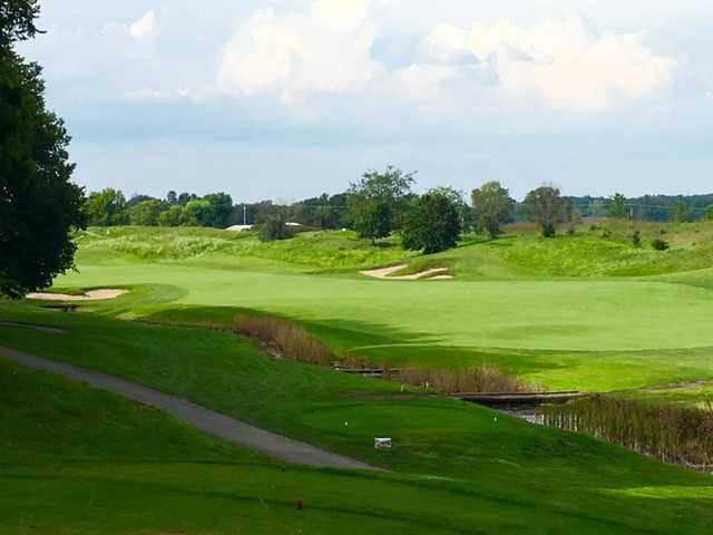 A view from Cooks Creek Golf Club