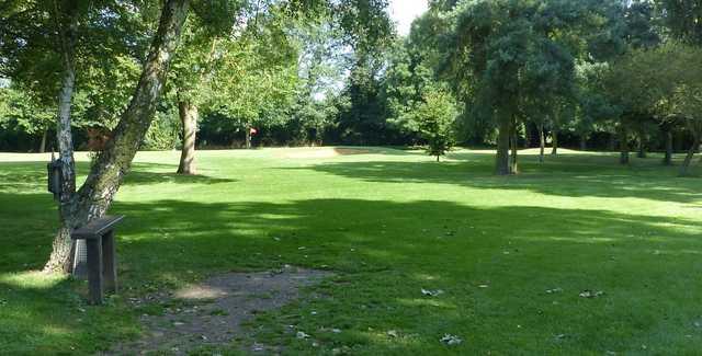 View of the 16th green from Ramsey Golf & Bowls Club