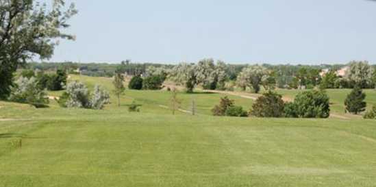 A view from a tee at Riverview Golf Course.