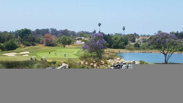 A view over the water from Glen Annie Golf Club.