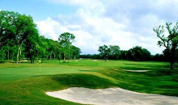 A view of hole #1 at Wilderness Golf Course