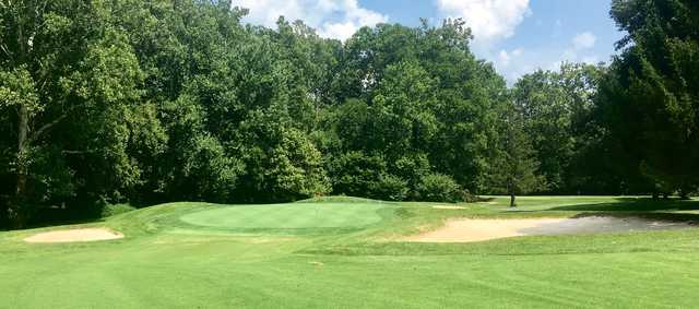 View of a green at Shelbyville Country Club