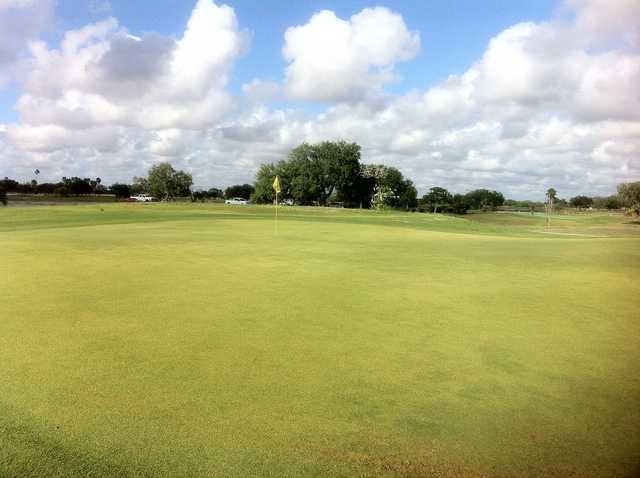 A view of a hole at  L.E. Ramey Golf Course.