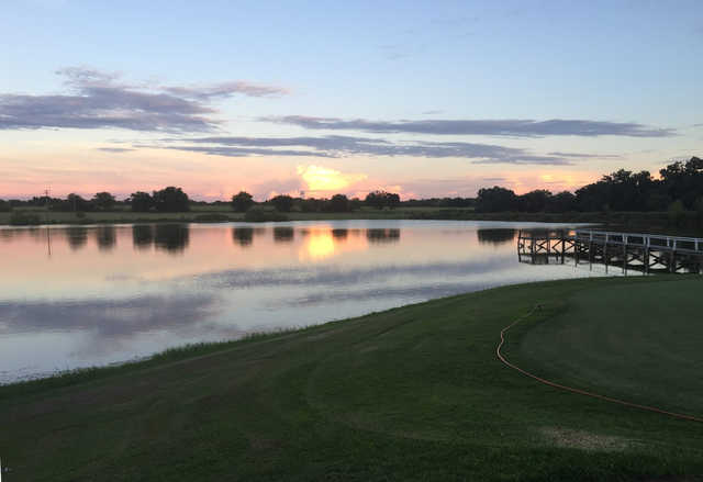 A sunset view from Marlin Country Club.