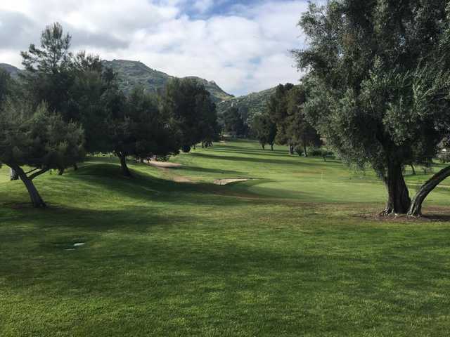 A view of a green at Echo Hills Golf Club (Kelly Maddox).