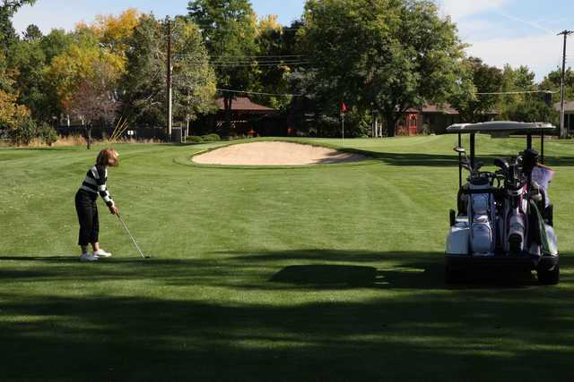 A view of the 12th green at Highland Hills Golf Course.