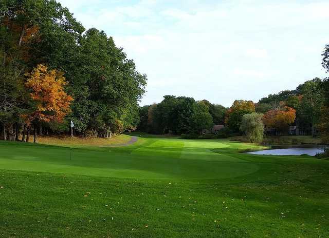 A view of hole #14 at Silo Point Country Club.