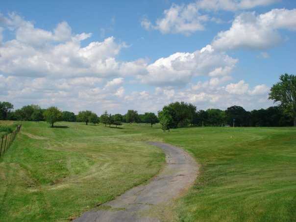 A view of tee #4 at Tri-County Country Club.