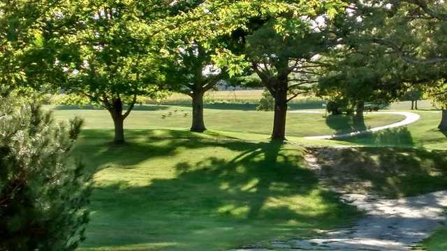 A sunny day view from Tri-County Country Club.