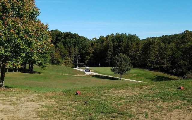 A view from a tee at Lone Oak Golf Course (Jenny Henson).