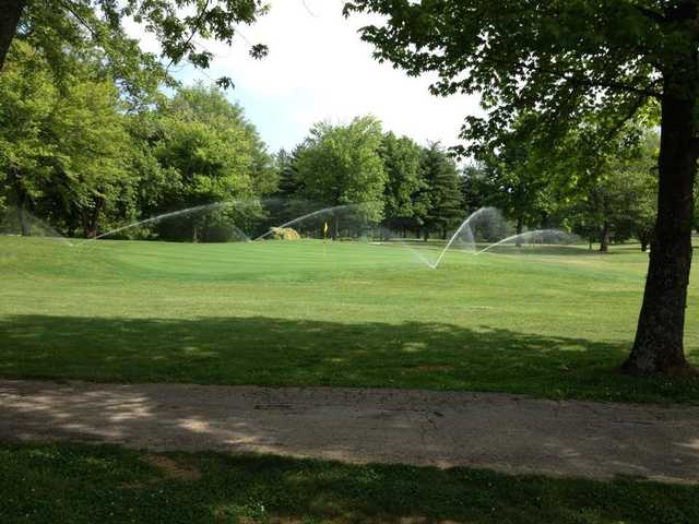 A view of a green at Chester Country Club.