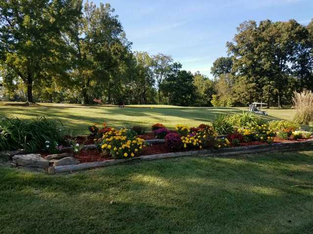 A view of tee #9 at Chester Country Club.