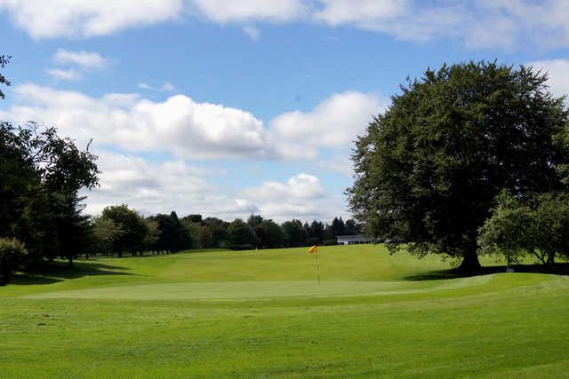 View of a green at East Kilbride Golf Club