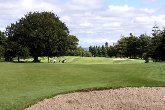 View of a green at East Kilbride Golf Club