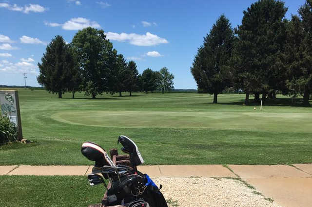 A view of a fairway at Wyaton Hills Golf Course.