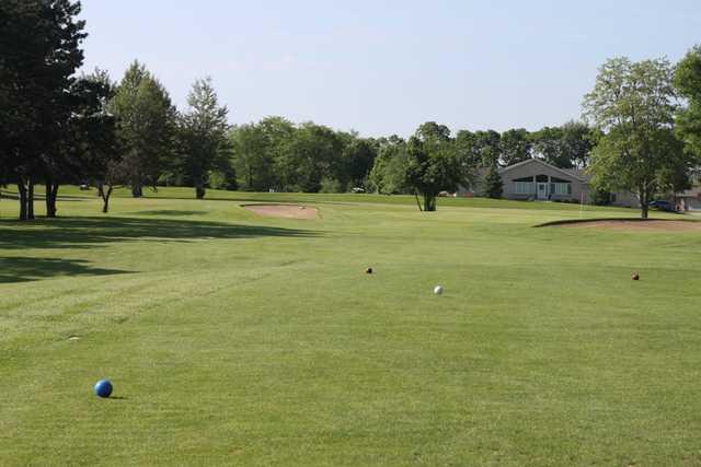 A view from the 3rd tee at Red Barn Golf Course.