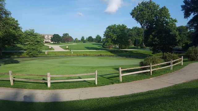 A view of a green at Shewami Country Club.