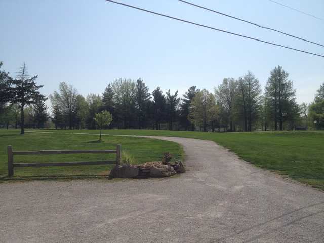 A sunny day view from Sparta Country Club.