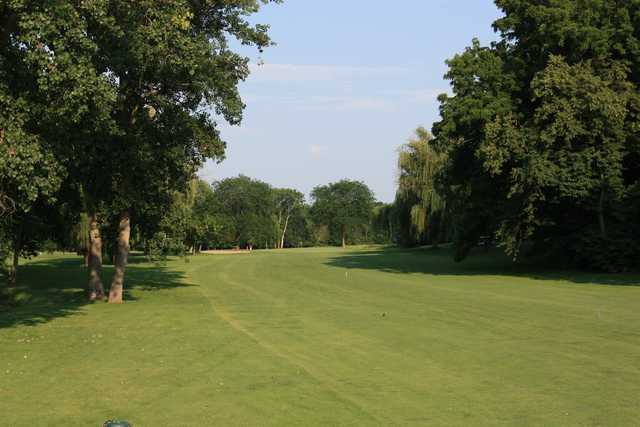 A view from a fairway at Spring Creek Golf Course.