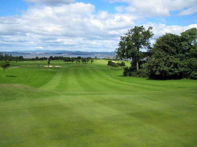 A view from fairway #5 at Sandburr Run Golf Course.
