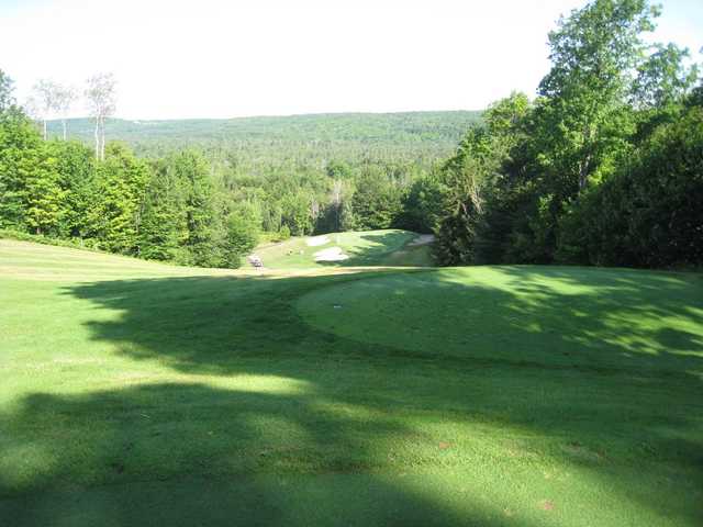 A view of the 7th hole at Sandburr Run Golf Course.