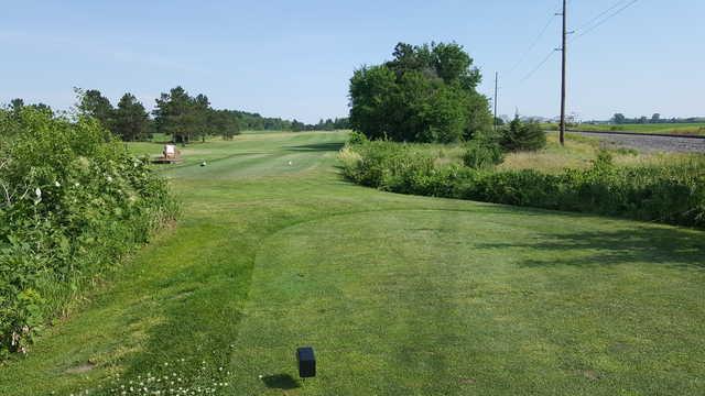 A view from the 6th tee at Sandburr Run Golf Course.