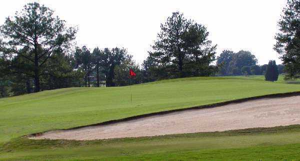 A view of the 13th hole at Star Fort Golf Club