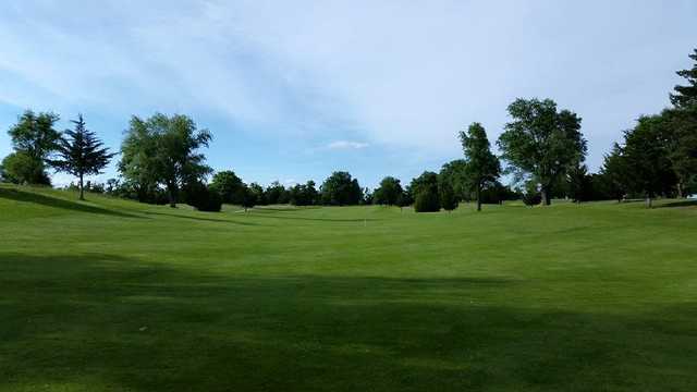 A view of a green at Stafford County Country Club.
