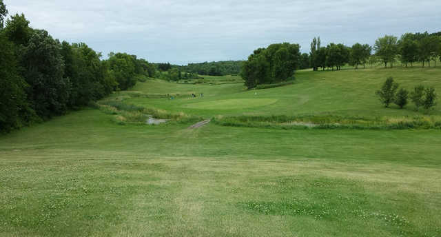 A view of green #4 at Green Valley Golf Course (Gigi Goven).