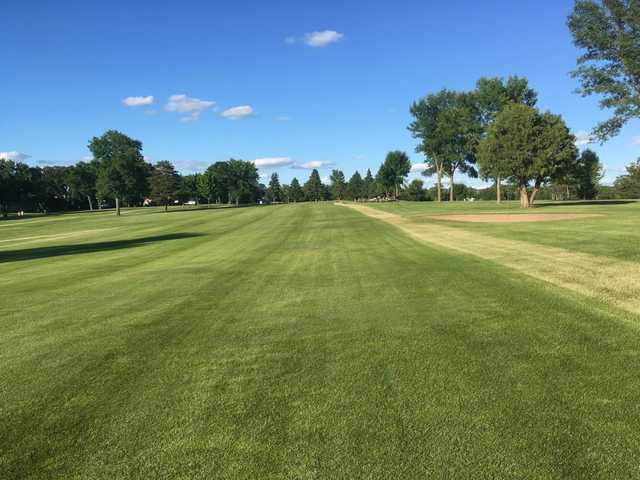 A view from a fairway at Old Course Sauk Centre.