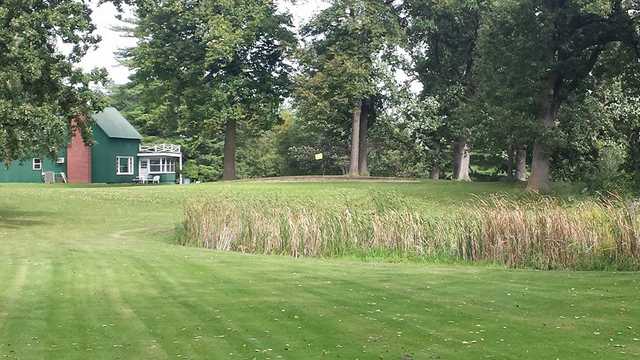 A view of a hole at Grandy Nine Golf Club.