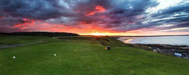 A view from Bamburgh Castle Golf Club