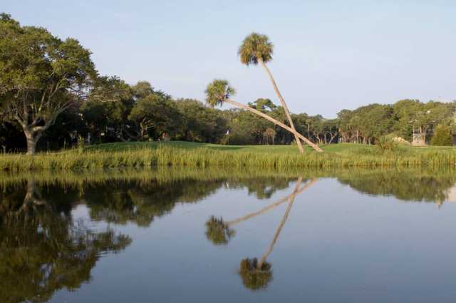 A view over the water from The Plantation Course at Edisto.