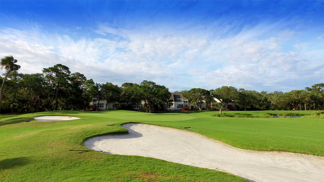 A view of the 7th green from The Plantation Course at Edisto (Robbie Wooten - Impact Golf Marketing & David Vaughan).