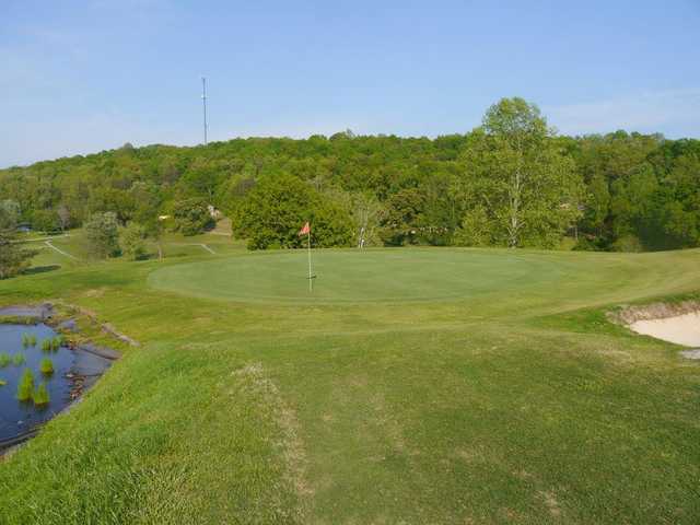 A view of a green at LaFollette Country Club.