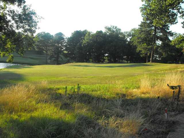 A view of a fairway at Persimmon Hills Golf Course.