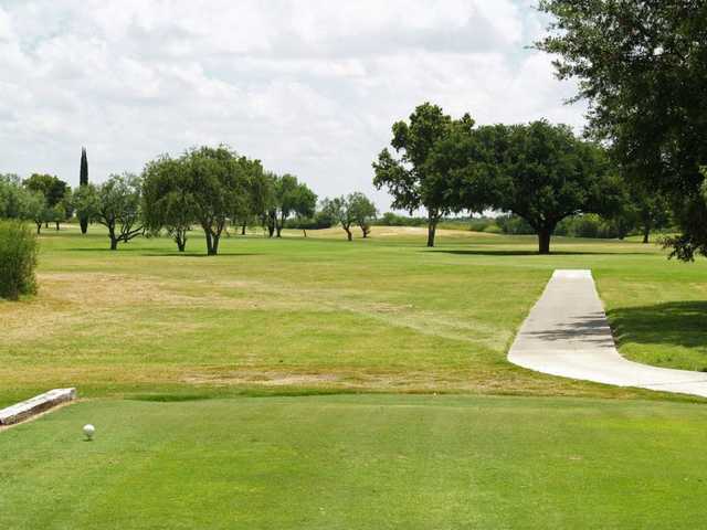 A view from the 4th tee at Desert Oaks Golf Course.