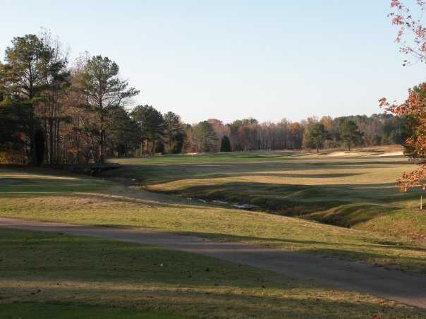 A view of green #7 from tee at Little River Golf & Resort