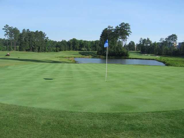 A view of hole #15 at UNC Finley Golf Course