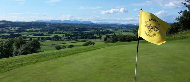 View from a green at Grange Fell Golf Club