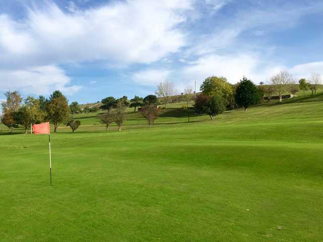 View from a green at Grange Fell Golf Club