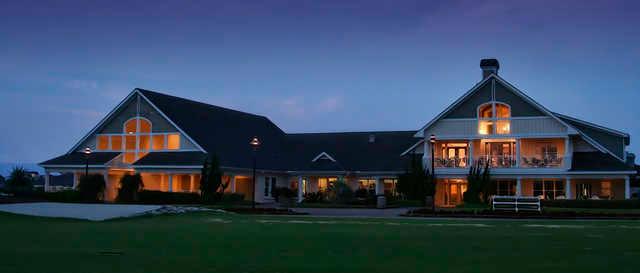 A view of the clubhouse at The Currituck Club.