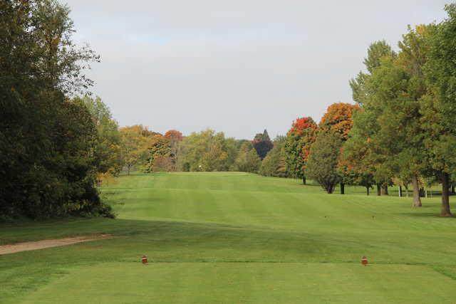 A view from a tee at Monroe Country Club.