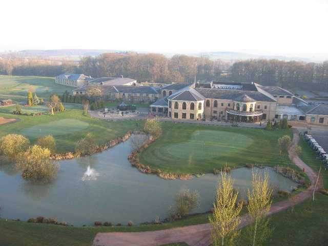 Aerial view from Belton Woods Golf Club