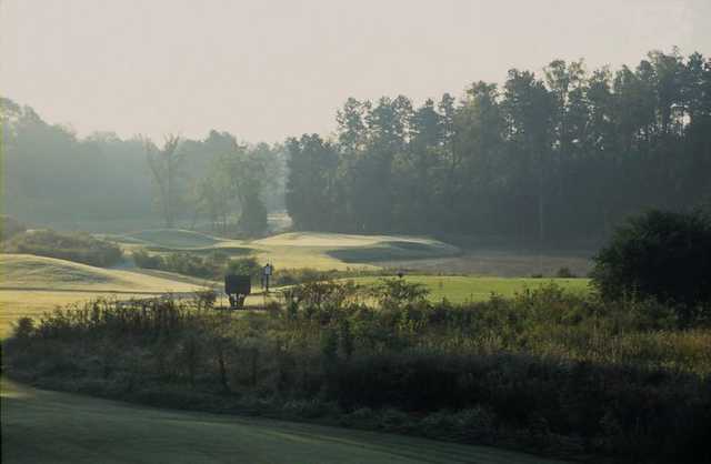 A view of hole #10 from fairway #18 at The Challenge Golf Club