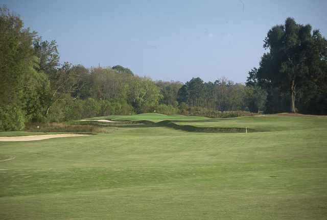 A view of the 4th hole at The Challenge Golf Club
