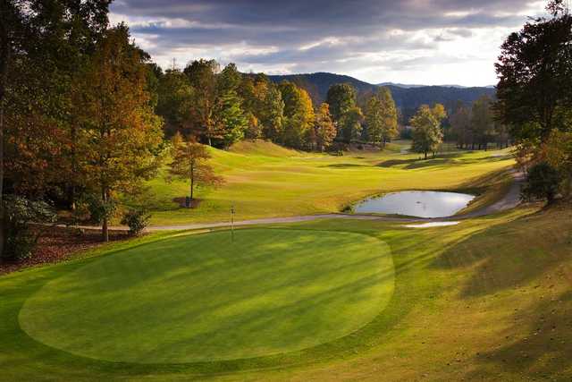 A view of the 7th green at Cummings Cove Golf & Country Club.