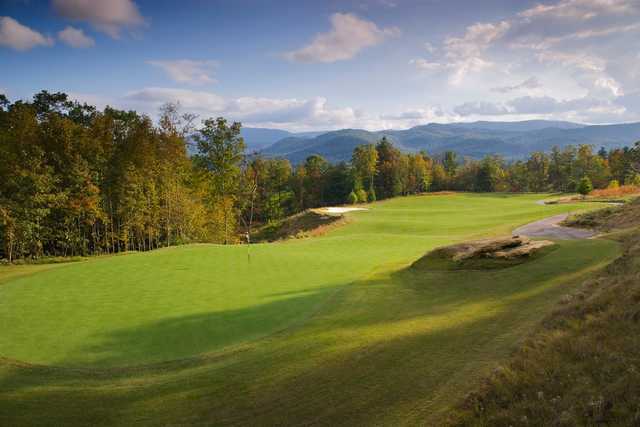 A view of green #15 at Cummings Cove Golf & Country Club.