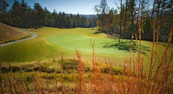 A view of hole #14 at Cummings Cove Golf & Country Club.