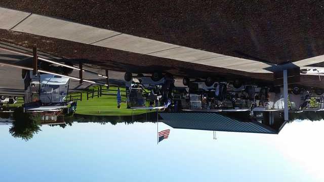 A view of a hole at Juniper Ridge R.V. Resort.